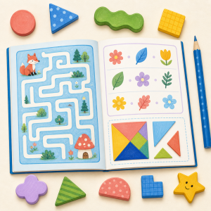 Puzzle Pages activity books